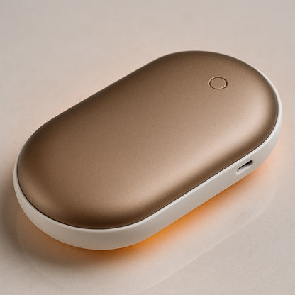 Elektrischer Handwärmer mit Powerbank 5200 mAh – 3 Temperaturstufen, wiederaufladbar, 2-in-1
