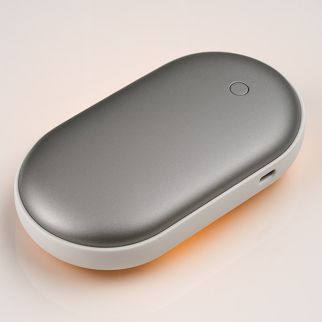 Elektrischer Handwärmer mit Powerbank 5200 mAh – 3 Temperaturstufen, wiederaufladbar, 2-in-1