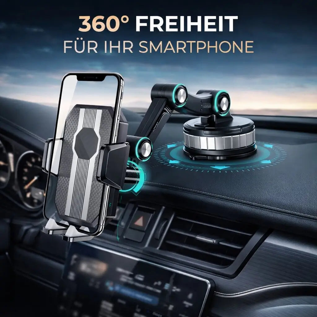 Handyhalter Auto mit Saugnapf & 360° Drehung 1.0