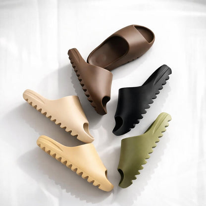 Slipper für Damen & Herren | Badeschlappen Unisex | Hausschuhe | Solvani