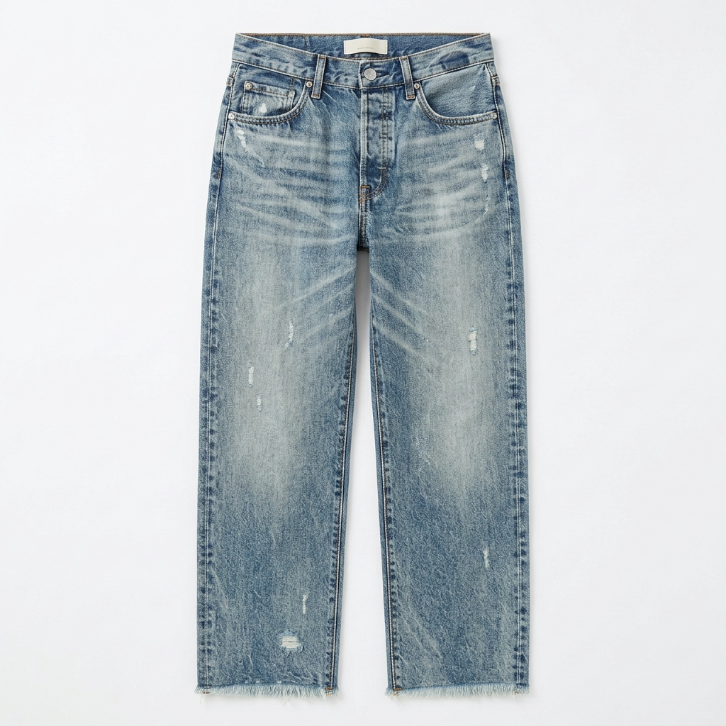 Vivara™ Jeans | Vintage-Look mit Fransen-Saum, perfekt für jeden Anlass