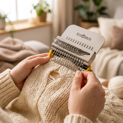 Kleidungsreparatur-Werkzeug für Löcher & Risse | KnitPatch™