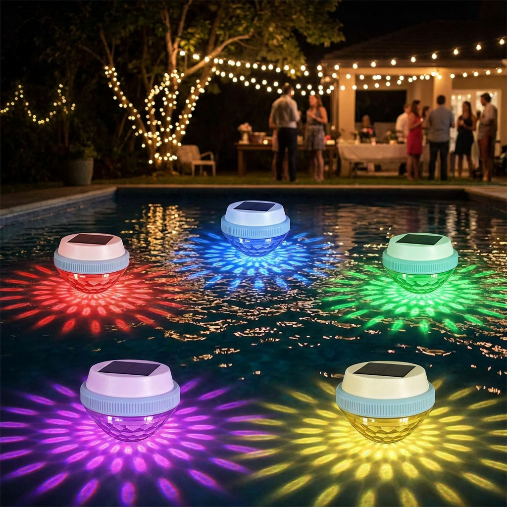 Luminéa – Solarlampe mit RGB-Farbwechsel