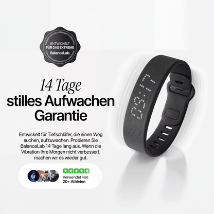 Vibrationswecker Armband lautlos mit USB Aufladung
