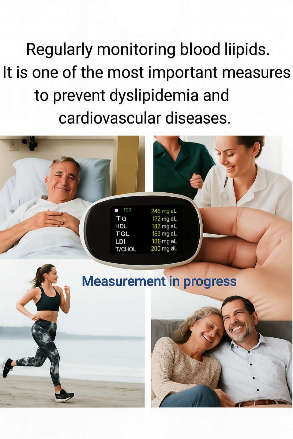 GlukoSense™ – Das revolutionäre Messgerät für Sauerstoffsättigung und Herzfrequenz (5 Sek. / 99 % genau)