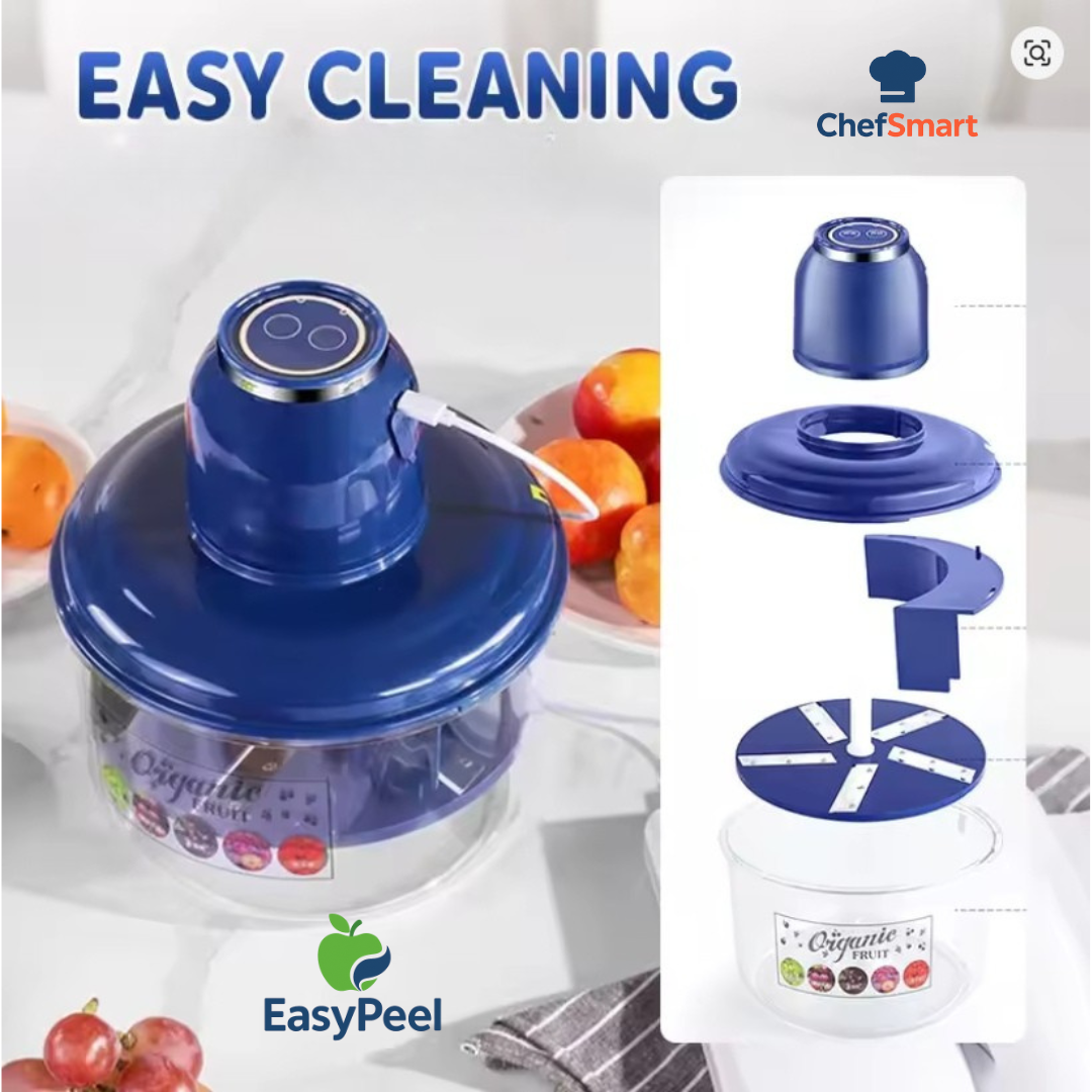 NUR HEUTE 50% Rabatt | EasyPeel™ – Kabelloser Turbo-Schäler für Obst & Gemüse