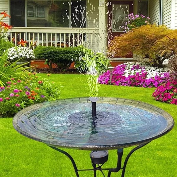 SolarFlow™ | Solar Springbrunnen – Schwimmend, ohne Strom & wasserdicht | 1+1 GRATIS
