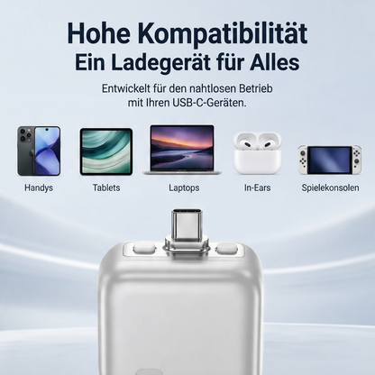 Hochwertiges 140-W-Schnellladegerät mit automatischer Abschaltfunktion