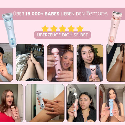 Femora™ Intimrasierer für Frauen – Sanfte Rasur ohne Irritationen