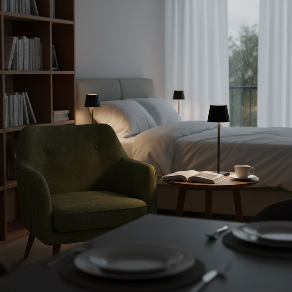 Kabellose Tischlampe | VelaLume