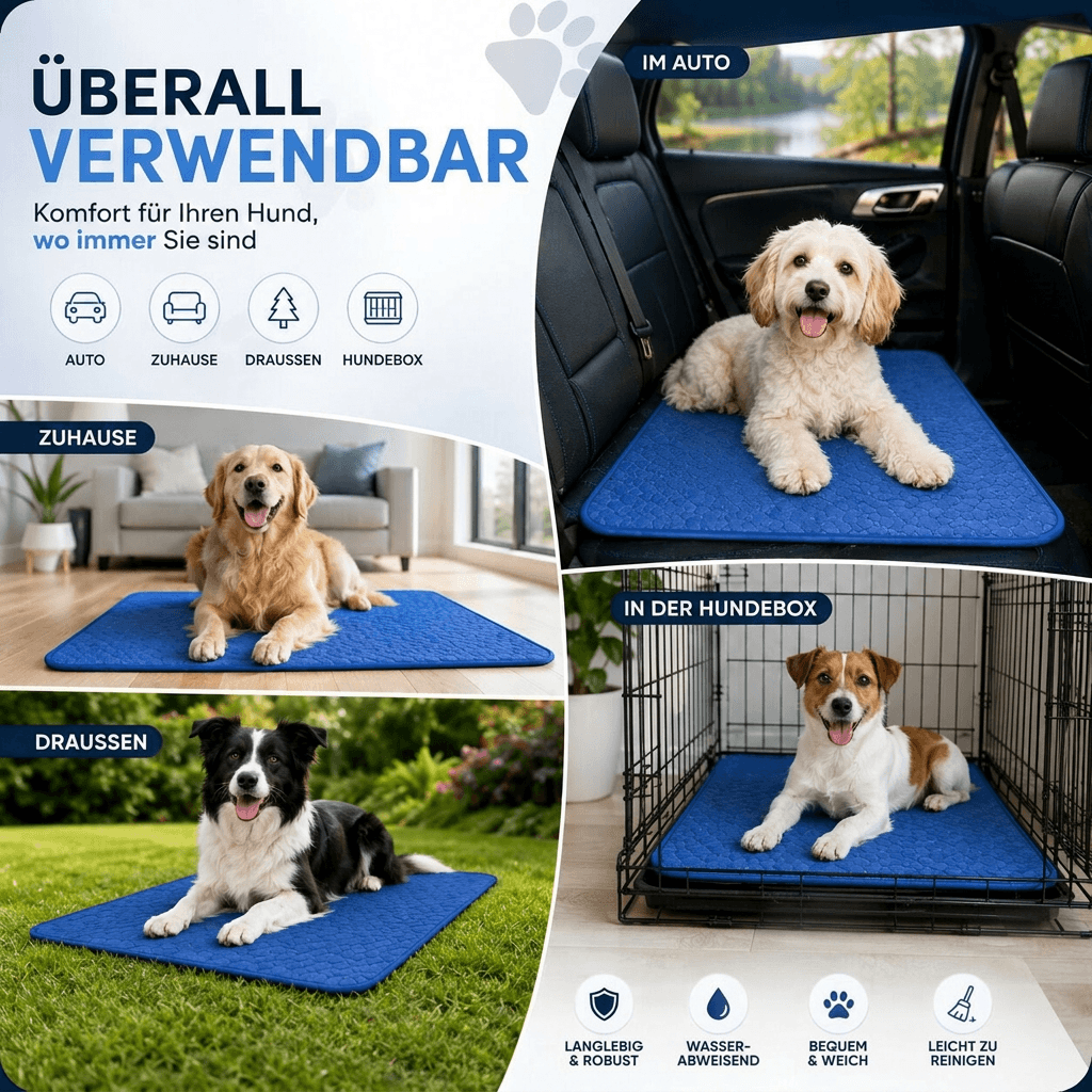 Kühlmatte für Hunde | Kühlpfad