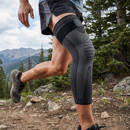 Kniebandage mit Kompression | Knieschoner für Sport, Training oder Arbeit | Flexurion