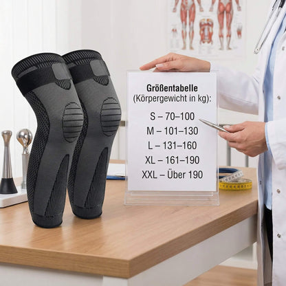 Kniebandage mit Kompression | Knieschoner für Sport, Training oder Arbeit | Flexurion