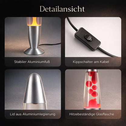 Lavalampe | Retro Deko Lampe | Lavalumi