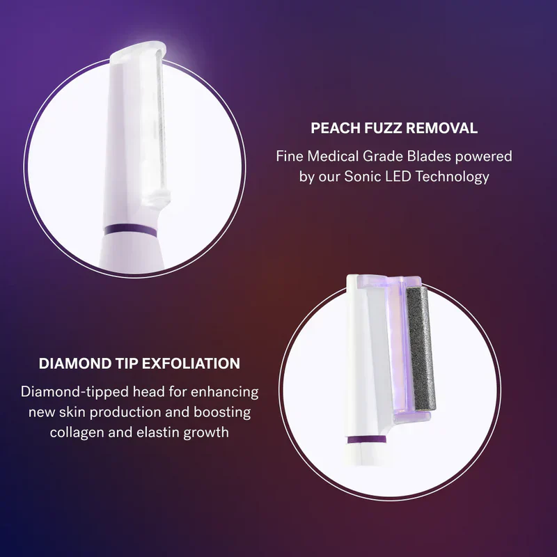 SilkGlow™ Dermaplaning-Gerät – Glatte Haut wie aus dem Salon
