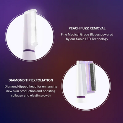 SilkGlow™ Dermaplaning-Gerät – Glatte Haut wie aus dem Salon