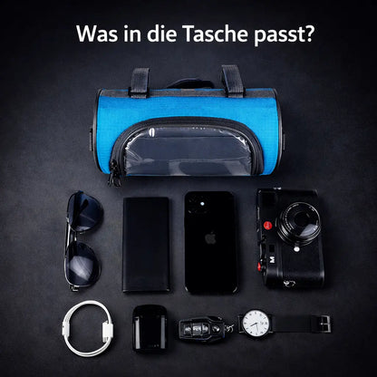 Lenkertasche für Fahrrad | Wasserdichte Fahrradtasche mit Touchscreen | Tourix