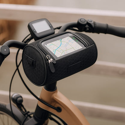 Tourix™ | Lenkertasche für Fahrrad | Wasserdichte Fahrradtasche mit Touchscreen