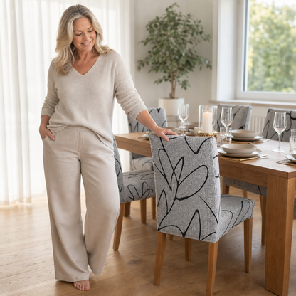 Snugchair – Elastischer Stuhlbezug für Esszimmerstühle