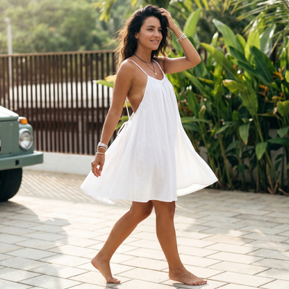 Summery™ – Sommerkleid mit offenem Rücken für unbeschwerte Sommertage