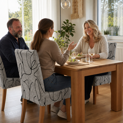 Snugchair – Elastischer Stuhlbezug für Esszimmerstühle