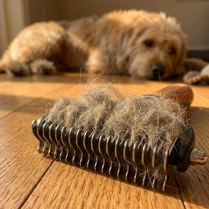 PetGroom™ Doppelseitige Entfilzungsbürste – Löst Knoten ohne zu ziehen