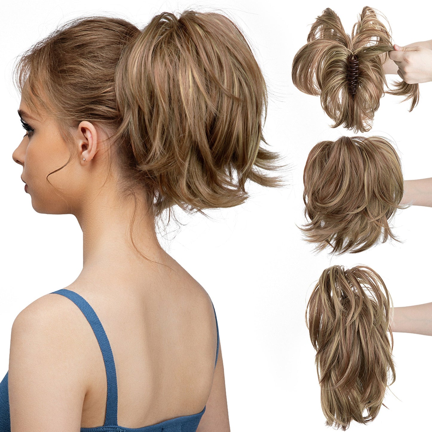 Grande™ – Voluminöser Pferdeschwanz mit Krallenclip | 50 % RABATT
