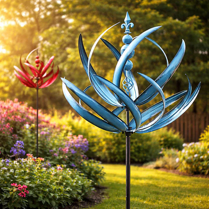 Windbloom™ | Lebendige Bewegung im Garten – dreht sich bei jedem Windhauch | Heute 50% Rabatt
