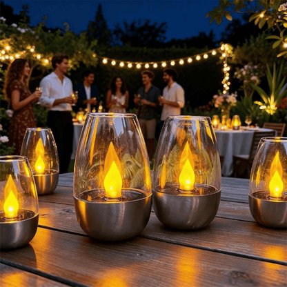 LumiFlare™ | Solar-Kerze mit Flammeneffekt für Garten & Terrasse