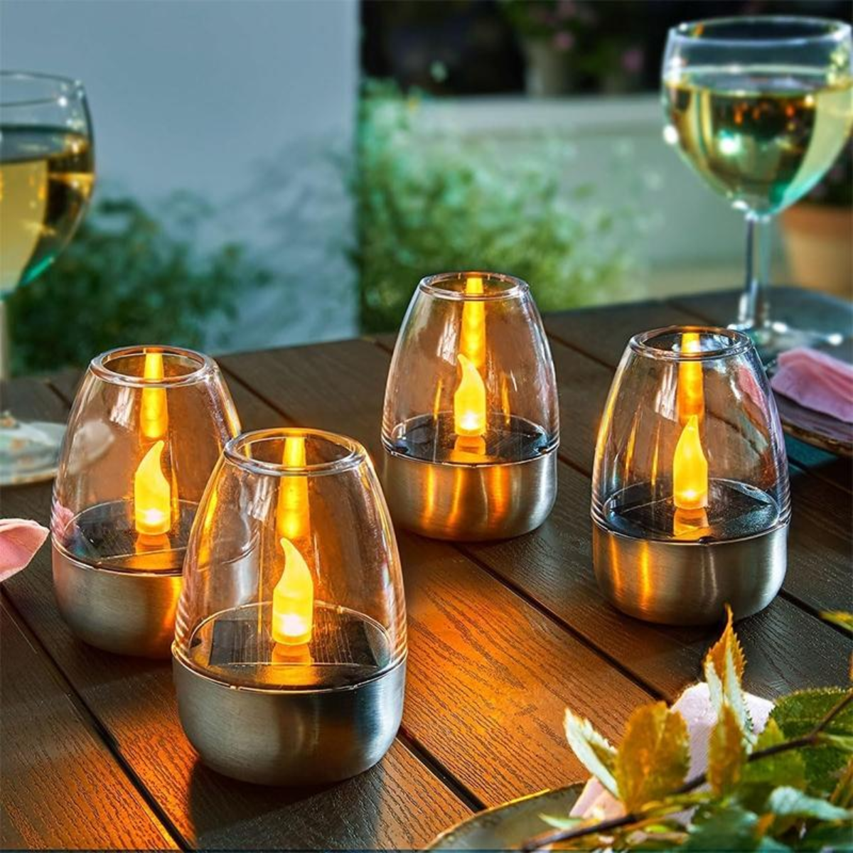 LumiFlare™ | Solar-Kerze mit Flammeneffekt für Garten & Terrasse