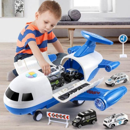 Flugzeug Spielset mit Fahrzeugen und Zubehör ab 3 Jahren