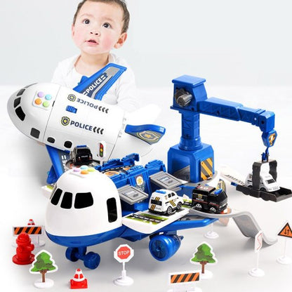 Flugzeug Spielset mit Fahrzeugen und Zubehör ab 3 Jahren