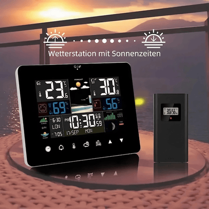 MeteoSense™ – Smarte Wetterstation mit Außensensor