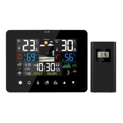 MeteoSense™ – Smarte Wetterstation mit Außensensor