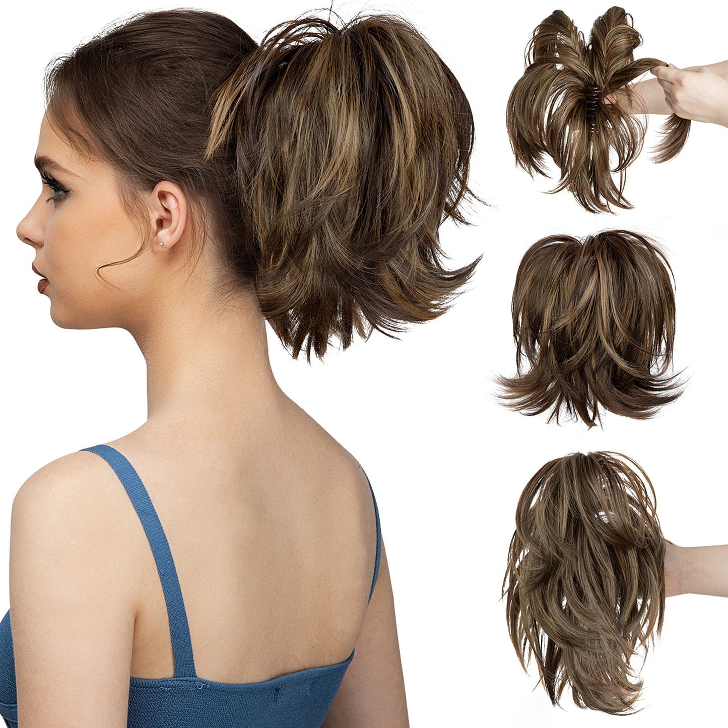 Grande™ – Voluminöser Pferdeschwanz mit Krallenclip | 50 % RABATT