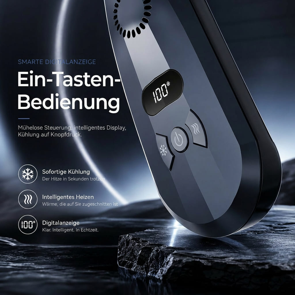 Nackenventilator mit Kühl und Heizfunktion | Climavell