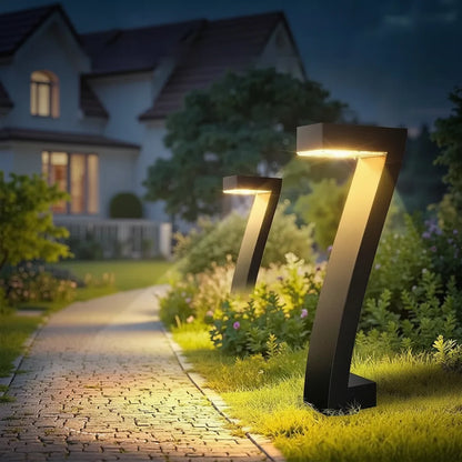 Solarleuchte mit 7-Form-Design und IP65-Schutz