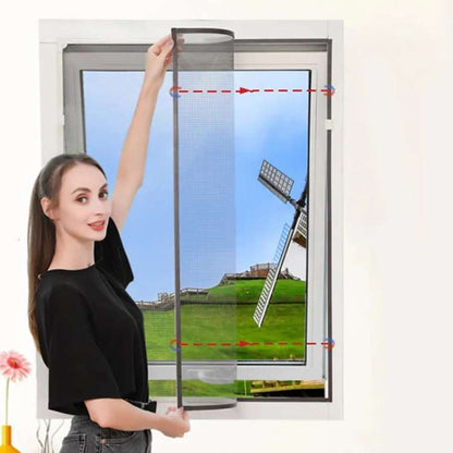 NoBuzz Magnetisches Mückennetz für Fenster