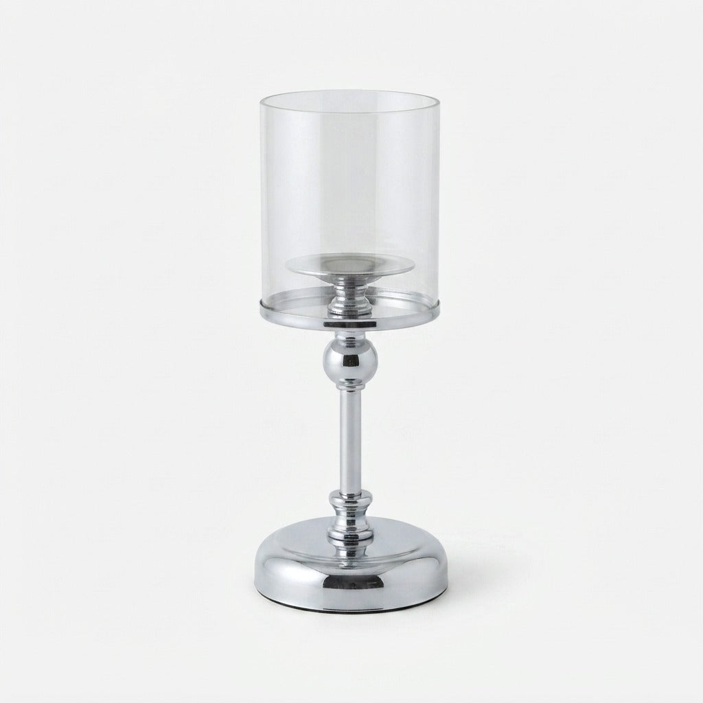 Kerzenhalter nordisch Silber Studioaufnahme