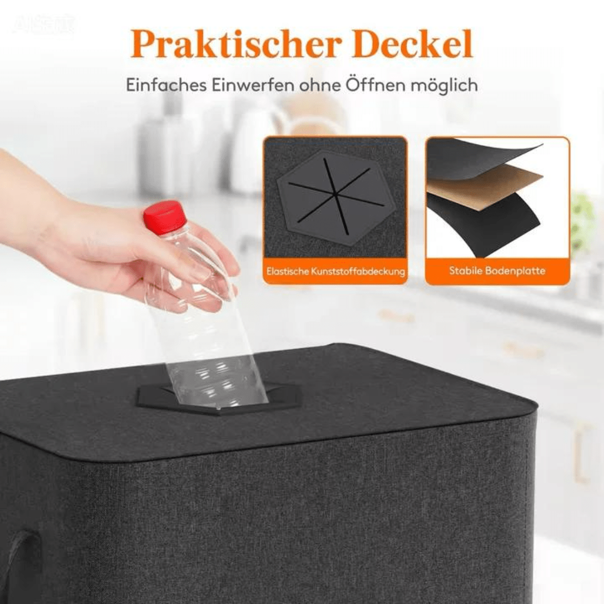 PfandBox™ – Aufbewahrungsbox für Pfandflaschen & Dosen