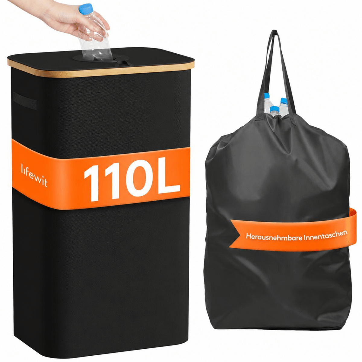 PfandBox™ – Aufbewahrungsbox für Pfandflaschen & Dosen