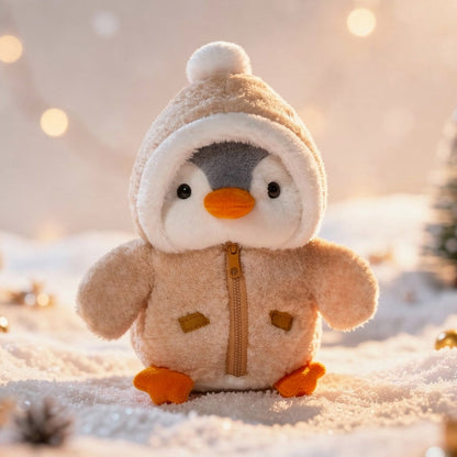 Pinguin Kuscheltier – weiches Plüschtier für Kinder und Babys, ca. 25 cm, in 3 Farben