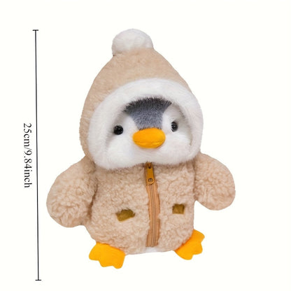 Pinguin Kuscheltier – weiches Plüschtier für Kinder und Babys, ca. 25 cm, in 3 Farben