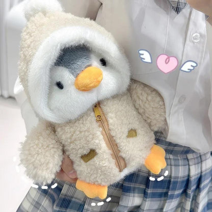 Pinguin Kuscheltier – weiches Plüschtier für Kinder und Babys, ca. 25 cm, in 3 Farben