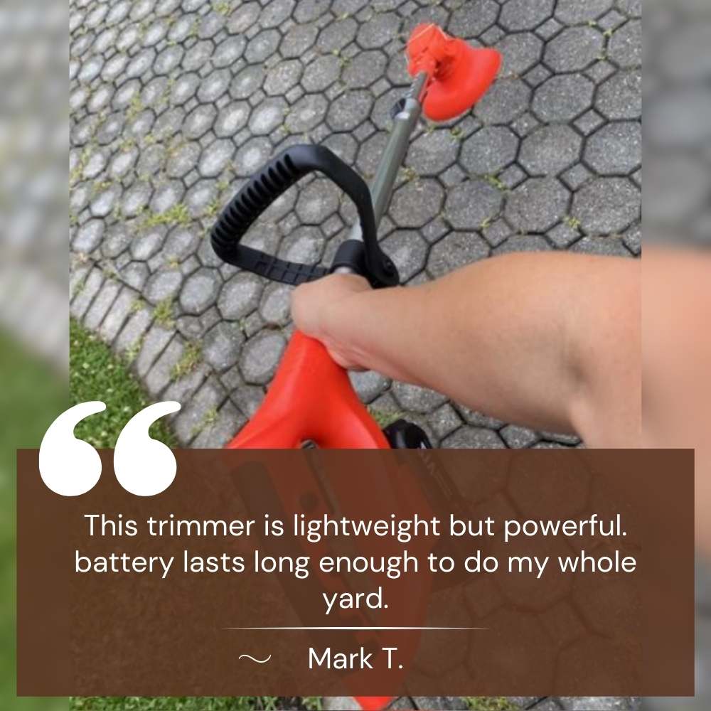 PowerTrim™ | Rasentrimmer – Kabellos, leicht & präzise für perfekte Gartenkanten