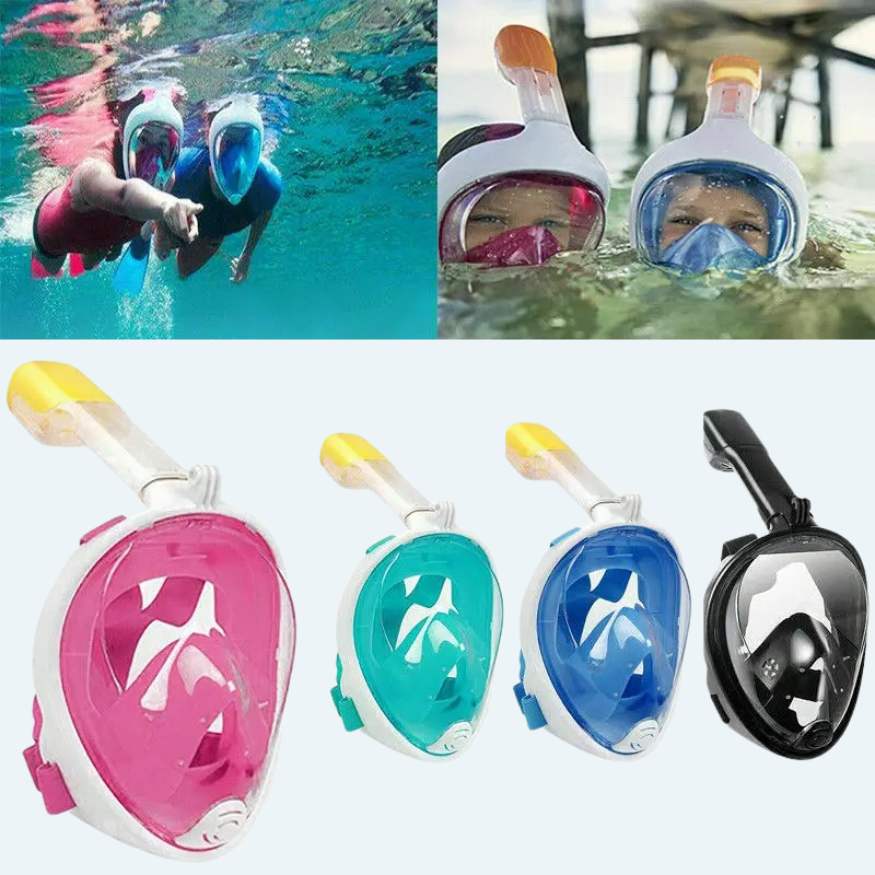 AquaDive™ | Schnorchelmaske – Anti-Beschlag, wasserdicht & kristallklare Sicht