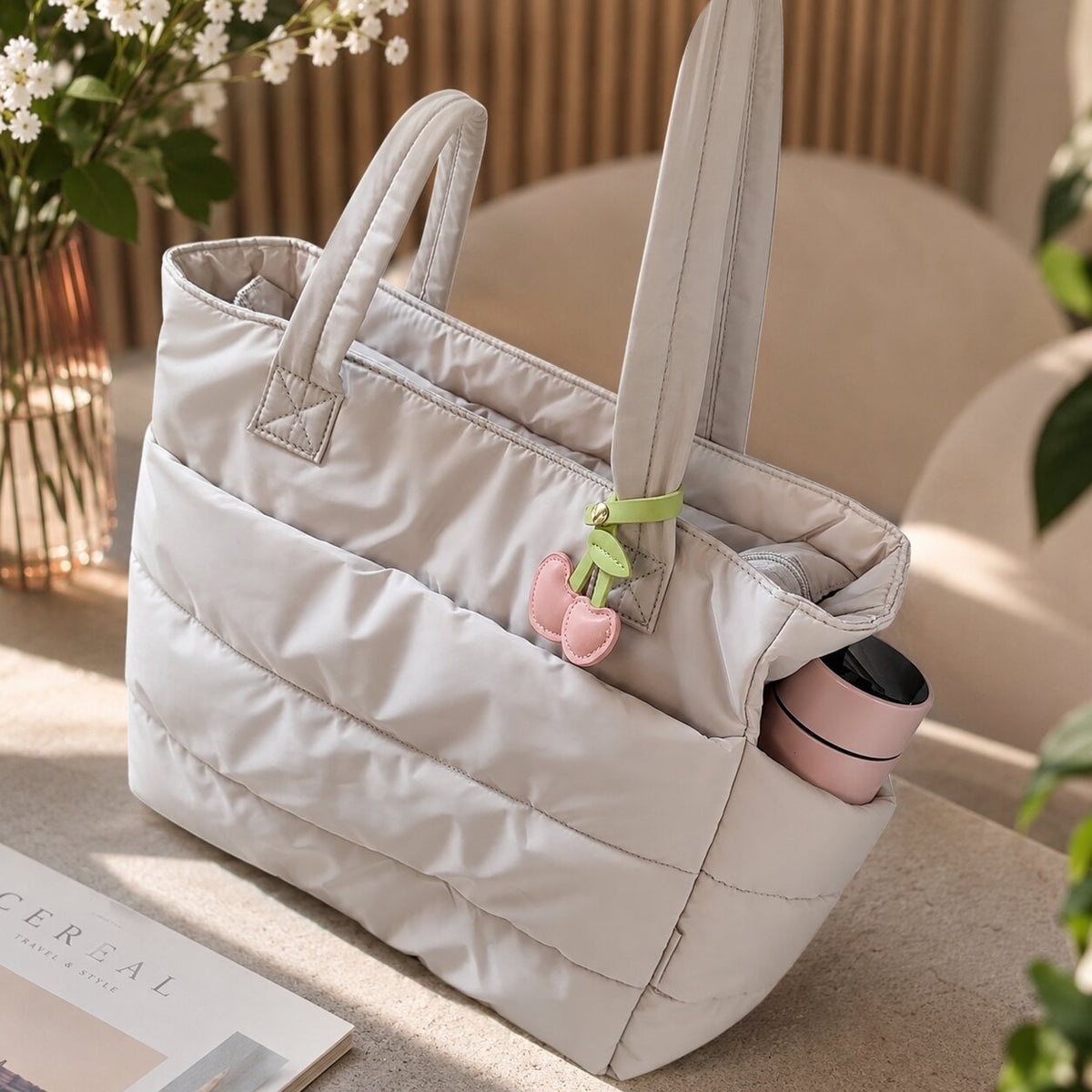 PuffCarry™ | Puffer-Handtasche Damen, gesteppt