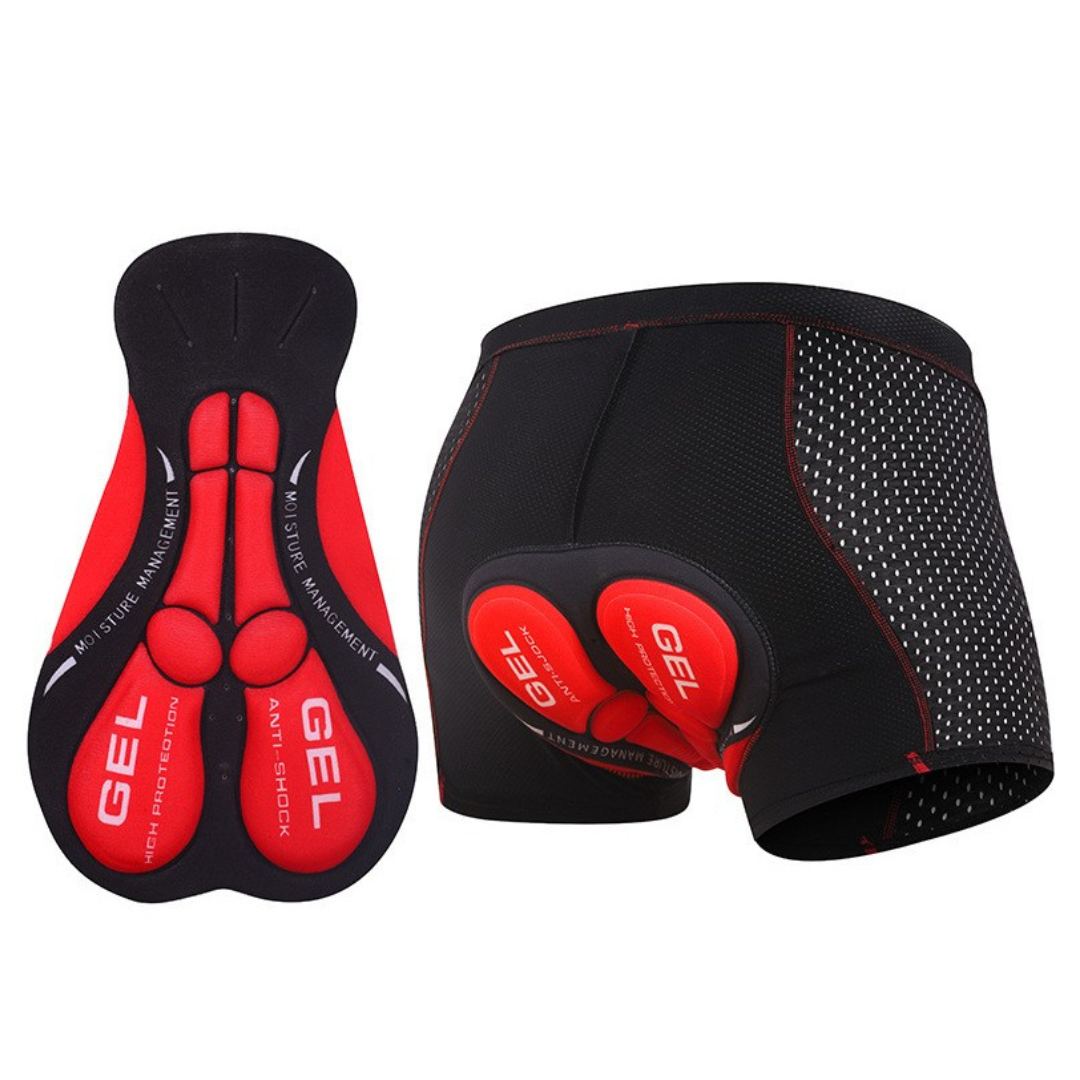 Radlerhose für Damen & Herren | Fahrradhose mit Gelpolster | Fahrradunterhose | Veloride