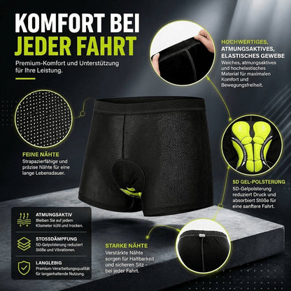 Radlerhose für Damen & Herren | Sattelgold
