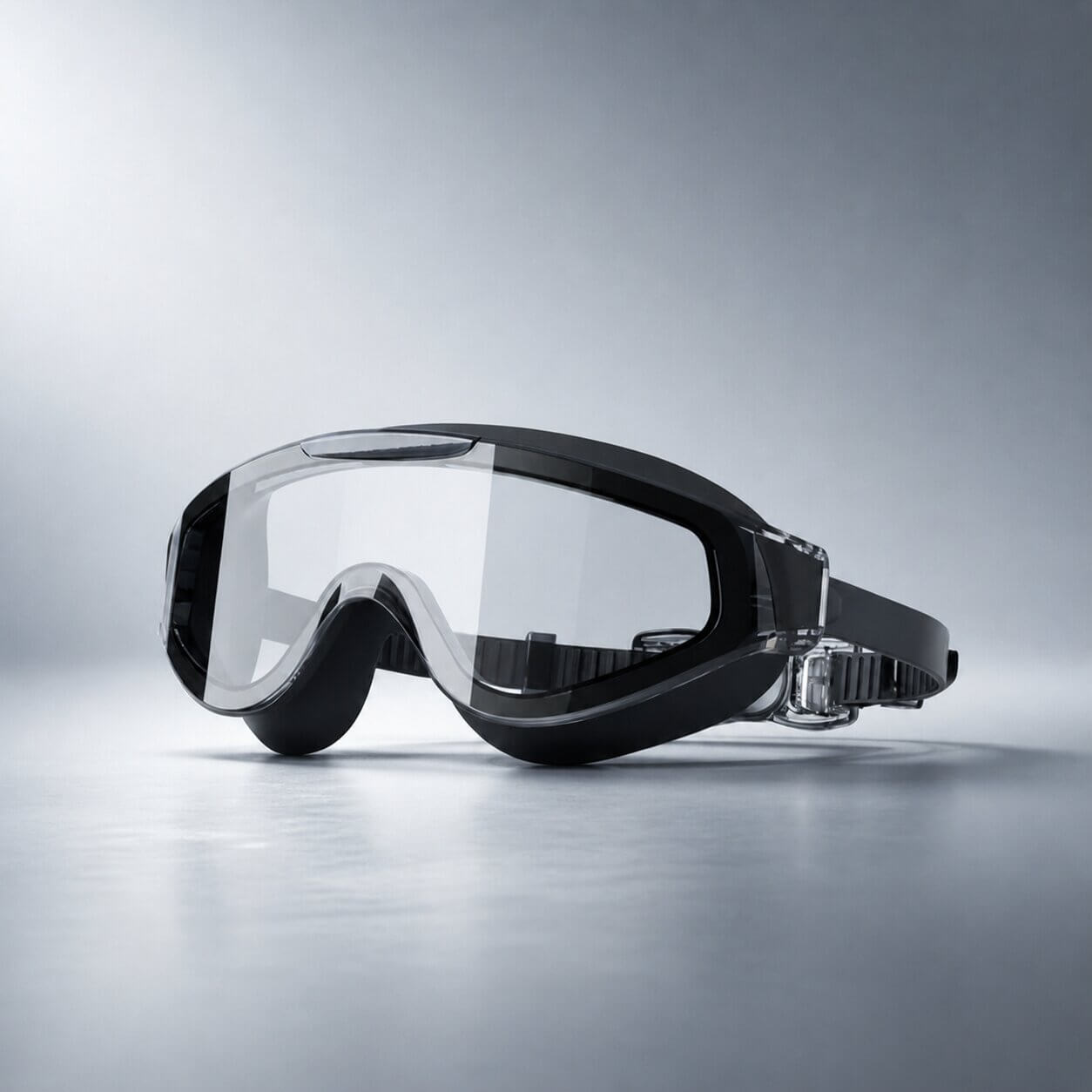 Schwimmbrille Anti Beschlag für Erwachsene & Kinder | HD Schwimmbrille mit klaren Gläsern | Nebelklar